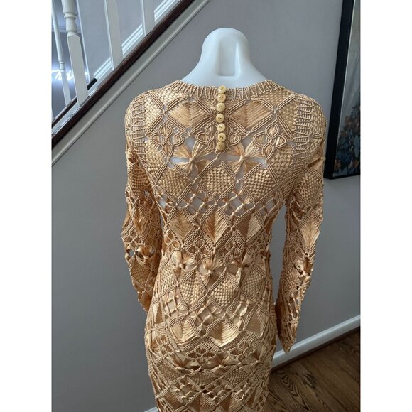 Zimmermann Kaleidoscope Macrame Maxi Dress Size 0 - Picture 8 of 11